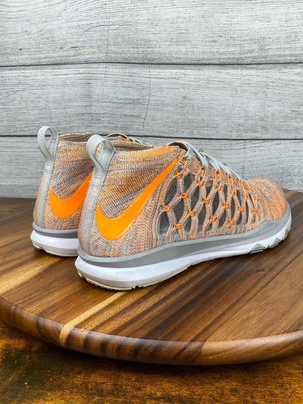 Nike Train Ultrafast Flyknit Bright Citrus CrossFit Trainer Men’s Shoe Size 8